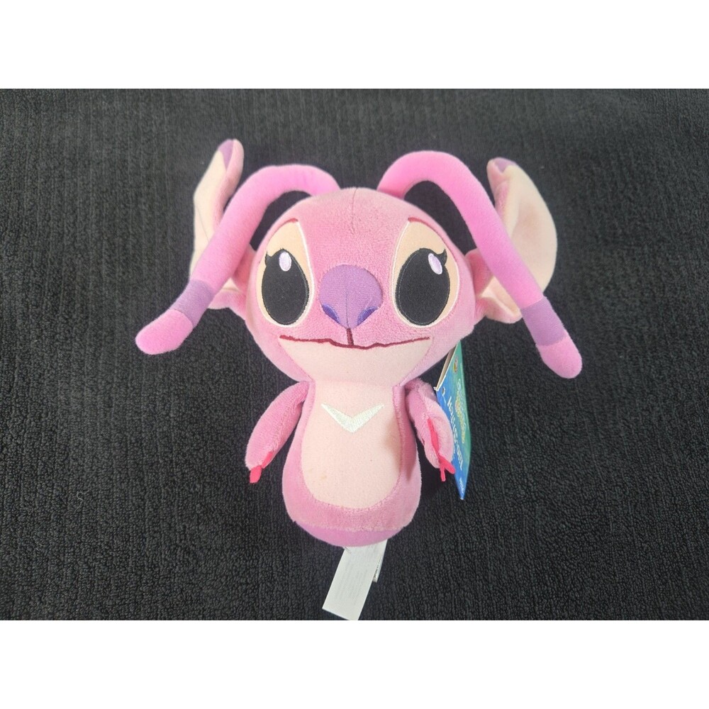 NWT Disney Angel Pink Lilo Stitch Tusm Tusm Plush Suction Cup Hanging Toy 8"